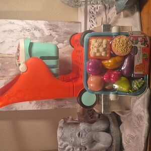 B. Toys Shop & Glow Toy Cart and Freshly Picked Pretend Play Food - Bundle